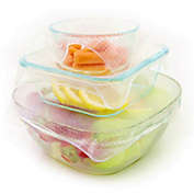 Grand Fusion Silicone Food Wrap, 3 pc Set with XL Size Wrap