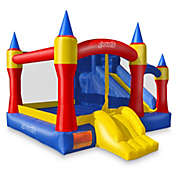 Cloud 9 Royal Slide Bounce House with Blower, Inflatable Bouncing Jumper for Kids