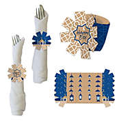 Big Dot of Happiness Ramadan - Eid Mubarak Party Paper Napkin Holder - Napkin Rings - Set of 24