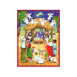 Sellmer Seasonal Decorative Large Nativity with Children Christmas Advent Calendar - 14