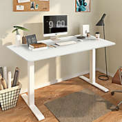 Slickblue 55" One-Piece Universal Tabletop for Standard and Sit to Stand Desk Frame (Only desk top )