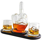 Middle Finger Novelty Whisky Decanter by The Wine Savant