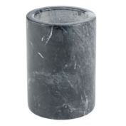 mDesign Marble Tabletop Single Bottle Wine Cooler and Chiller