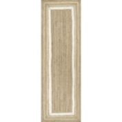 nuLOOM Rikki Coastal Braided Jute Area Rug