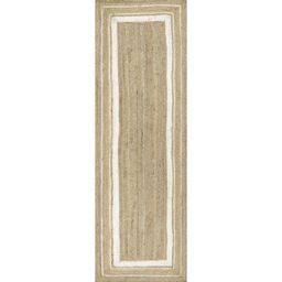 nuLOOM Rikki Coastal Braided Jute Area Rug