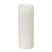 Melrose Decorative Simplux Led Pillar Candle W/Moving Flame (Set Of 2) 3"D X 7"H