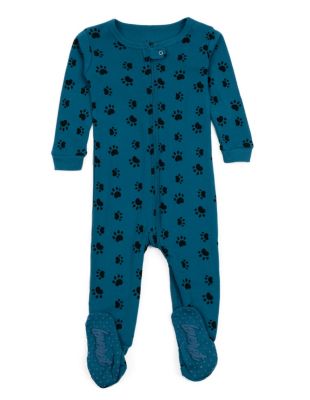 Leveret Kids Footed Cotton Pajama Boys Print (0 - 24 Months)