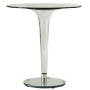 LeisureMod LeisureMod Lonia Modern Glass Dining Table LT27CL