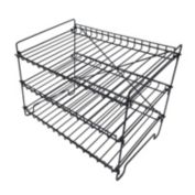 Kitcheniva 16" x 12.5" x 10" Wire Rack for Countertop Use with 3 Open Shelves