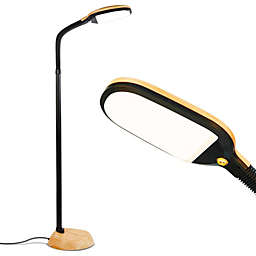 Litespan LED Floor Lamp - Wood