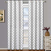 Egyptian Linens - Thermal Insulated Curtain White Meridian Pair (Set of 2 Panels)