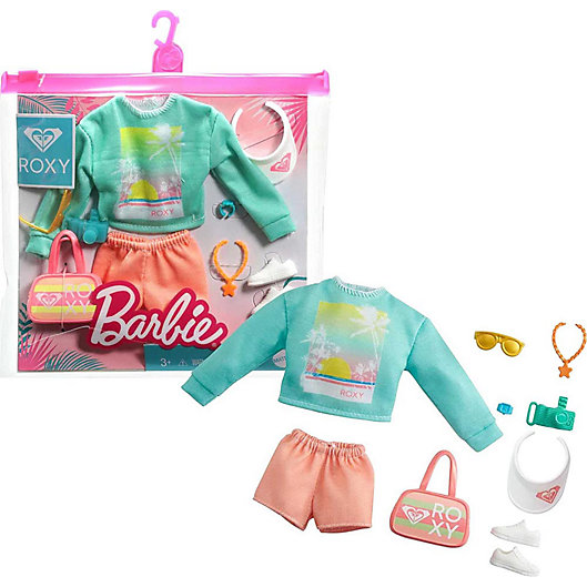 Alternate image 1 for Barbie Storytelling Fashion Pack of Doll Clothes Inspired by Roxy, Turquois Top