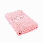 PiccoCasa Soft Cotton 1 Piece Bath Towel for Bathroom, 100% Cotton Soft and Highly Absorbent Bath Towels Washcloths Quick Dry Shower Towels, 55"X27" Pink