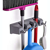 Zulay Home Mop and Broom Organizer Wall Mount