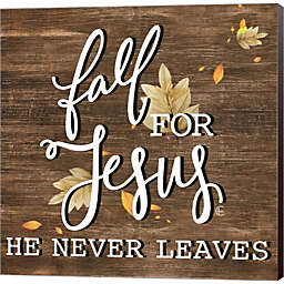 Metaverse Art Fall for Jesus by Fearfully Made Creations 12-Inch x 12-Inch Canvas Wall Art