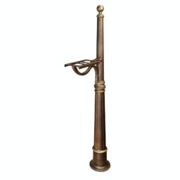 Special Lite Products SPK-600-BRZ Ashland Decorative Mailbox Post - Bronze