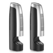Slickblue 2 Pieces Mini Ionic Whisper Home Air Purifier for Dust and Smoke