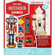 Works of Ahhh Holiday Craft Set - Nutcracker Mouse King Wood Paint Kit - Comes With Everything You Need