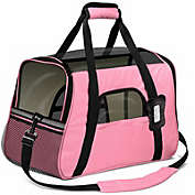 Kitcheniva Pet Carrier Portable Travel Bag Pink Small