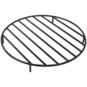 Sunnydaze Round Steel Outdoor Fire Pit Grate - 24-Inch
