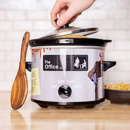 Uncanny Brands The Office 2qt Slow Cooker- Cook Kevin's Famous Chili - Small Appliance