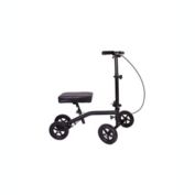 Carex Economy Rolling Knee Walker with Comfortable Padding - Steerable Knee Scooter for Foot Injuries with Hand Brake - Crutch Alternative