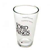 The Lord Of The Rings Official Large Glass