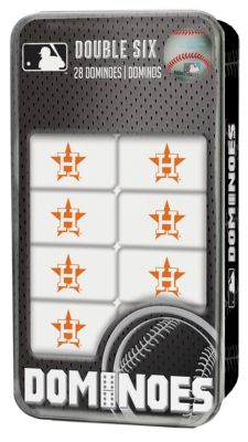 MasterPieces Officially Licensed MLB Houston Astros 28 Piece Dominoes Game for Adults