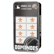 MasterPieces Officially Licensed MLB Houston Astros 28 Piece Dominoes Game for Adults