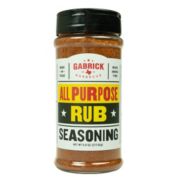 Gabrick All Purpose Rub Seasoning Hint of Heat Good on Pork Beef & Poultry 9 oz