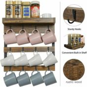 Kitcheniva Mug Rack Cup Holder Wall Mounted Home Storage Hooks