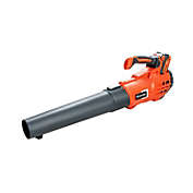 Slickblue Electrical Cordless Leaf Blower with Battery and Charger-Orange