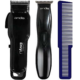 Andis Professional Fade Combo Envy Li Blade Clipper Trimmer 75020 with Comb