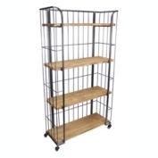 Cheungs Decorative Deo Tiered Organizer Cart - 32" X 12" X 59.5"