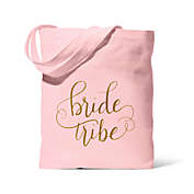 Samantha Margaret - Bride Tribe Canvas Beach Tote Bag - Pink