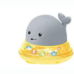 Smilegive Baby Cute Cartoon Whale Floating Spraying Water Bath Toys - Grey