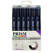 Hunkydory Crafts Prism Craft Markers Set 13  Cool Greys x 6 Pens