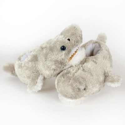 Wishpet Animal Theme Slippers   8" Shark Slippers   Warm And Very Cozy Plush Animal Slippers With Sizes That Will Fit Both Adults And Children Of All Ages
