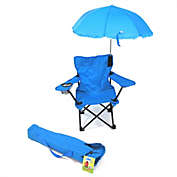 Beach Baby All-Season Umbrella Chair With Matching Shoulder Bag - Blue