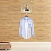 Kitcheniva Clothes Rack Retro Wall Mounted Garment Rack Heavy Duty Studio Storage Rack