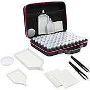 Bright Creations Diamond Painting Kits for Adults, with Embroidery Box, Tray, Tweezers (66 Pieces)