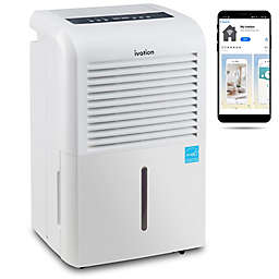 Ivation 4,500 Sq Ft Energy Star, Smart Dehumidifier with Pump, Programmable Humidistat, and Timer