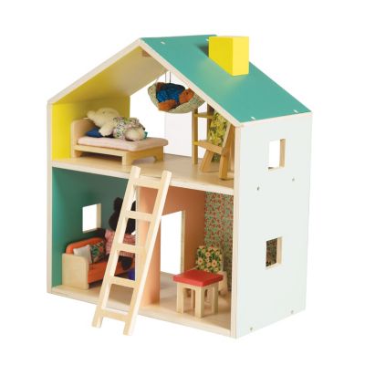 Manhattan Toy Little Nook 19-Piece Wooden Playhouse