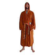 Star Wars Jedi Master Hooded Bathrobe for Men And Women   Soft Plush Spa Robe For Shower   Lightweight Fleece Housecoat With Belted Tie