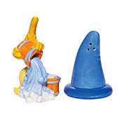 Disney Fantasia Sorcerer Hat and Broom Salt and Pepper Shaker Set 6007220