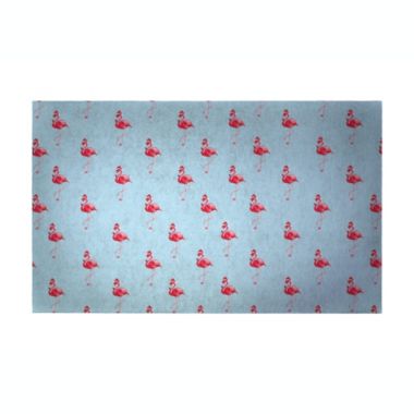 Betsy Drake Santa Flamingo 30 X 50 Inch Christmas Comfort Floor Mat. View a larger version of this product image.