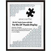 Americanflat 20x26 Puzzle Frame, Black