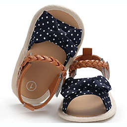 Laurenza's Baby Girls Polka Dot Sandals