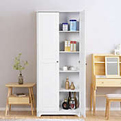 Kitcheniva 72" 2 Door Kitchen Pantry Storage Cabinet