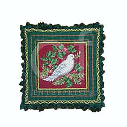 C&F Home Doves Needlepoint Pillow